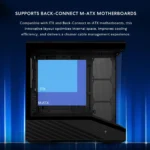 Lian Li VECTOR V100 MINI Compact PC Case - 4x ARGB Fans Pre-installed - Image 5