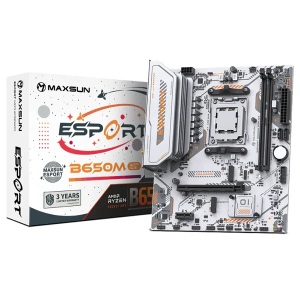 Maxsun eSport B650M ICE Wi-Fi 6 DDR5 AMD Motherboard