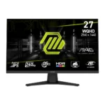 MSI MAG 274QF X24 27-inch WQHD 240Hz Rapid IPS Gaming Monitor