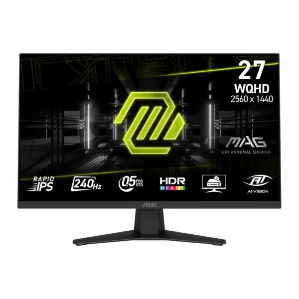 MSI MAG 274QF X24 27-inch WQHD 240Hz Rapid IPS Gaming Monitor