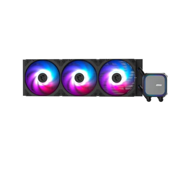 MSI MAG CORELIQUID A13 360 AIO ARGB CPU Liquid Cooler - 360mm Radiator - LGA 1700/1851/AM5/AM4 Compatible - Triple 120mm ARGB PWM Fans