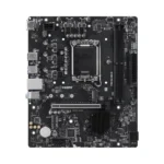 MSI PRO H610M-S DDR5 Motherboard, Micro-ATX - Supports Intel Core 14th, 13th and 12th Gen Processors, LGA 1700 - Memory Boost up to 5600MT/s (MAX), PCIe 4.0 x16 Slot, M.2 Gen3 Slot - Image 2