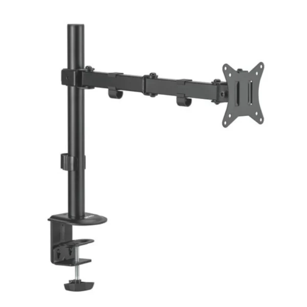 MXG BMA-12P Single Monitor Steel Articulating Monitor Mount - Tatte Black
