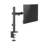 MXG BMA-12P Single Monitor Steel Articulating Monitor Mount - Tatte Black - Image 2