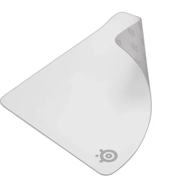 SteelSeries QcK Cloth Gaming Mouse Pad - Exclusive Micro-Woven Surface - Optimized for Gaming Sensors - Maximum Control - Size L - White