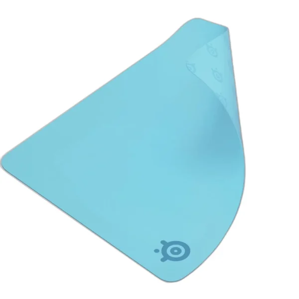 SteelSeries QcK Large Gaming Mousepad - Aqua - Non-Slip Silicone Rubber Base - Peak Tracking and Stability - Optimized for Gaming Sensors - 450 mm x 400 mm - FPS, MOBAs, RTS, MMO -