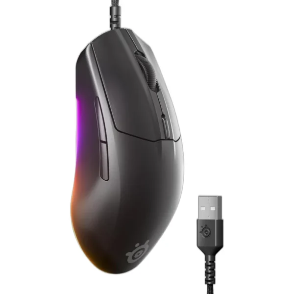 SteelSeries Rival 3 Gen 2 Wired RGB Gaming Mouse