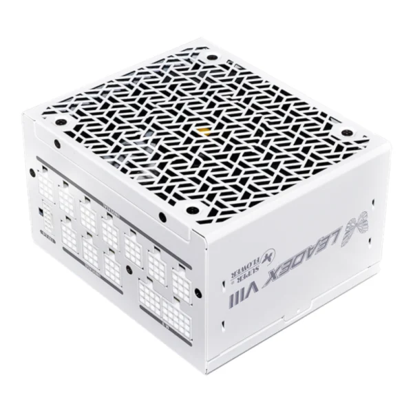 Super Flower Leadex VIII Platinum Pro ATX3.1 1200W Pro 80+ Platinum Full Modular Power Supply - White