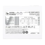 Super Flower Leadex VIII Platinum Pro ATX3.1 1200W Pro 80+ Platinum Full Modular Power Supply - White - Image 4