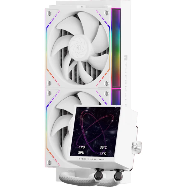 Thermalright Peerless Vision 240 LCD ARGB CPU Liquid Cooler - White