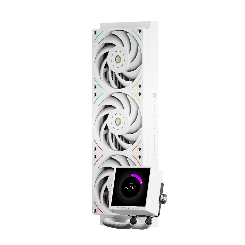 Thermalright Peerless Vision 360 UB LCD ARGB CPU Liquid Cooler – White