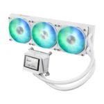 ASUS AYW Gaming LC 360 ARGB LCD AIO CPU Liquid Cooler - White - Image 2