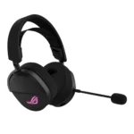 ASUS ROG Pelta (A501) Wireless Gaming Headset, BT/ROG SpeedNova 2.4GHz/USB-C, Lightweight 309g, 50mm ROG Titanium-Plated Drivers, 10mm Super-Wideband Mic, RGB, 70HR Battery, Compatible with PC/Switch/PS5 - Image 2