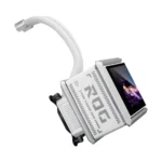 ASUS ROG Ryuo IV SLC 360 ARGB LCD AIO CPU Liquid Cooler - White - Image 3