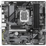 GIGABYTE B760M DS3H WIFI6E GEN5 LGA1700 DDR5 Motherboard, Support for the Intel 14th, 13th, and 12th Generation Processors - Image 2