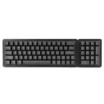 MOUNTAIN Everest 60 Compact RGB Mechanical Keyboard, 64-Key Layout, Aluminum Frame, Hot-Swappable Cherry MX, NKRO, PBT Double-Shot Keycaps, USB-C – Midnight Black/Gateron Milky Yellow Switch (Everest 60 Numpad Bundled)