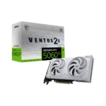 MSI Gaming GeForce RTX 5060 Ti 8G VENTUS 2X OC PLUS Graphics Card - White