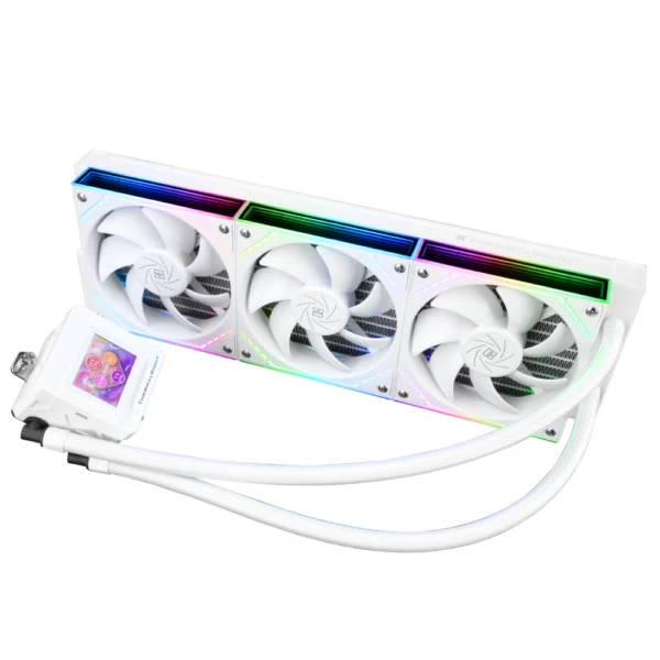 Thermalright Frozen Warframe 360 SE V2 ARGB CPU Liquid Cooler, Compatible with LGA115X/1200/1700/1851, AM4/AM5 - White