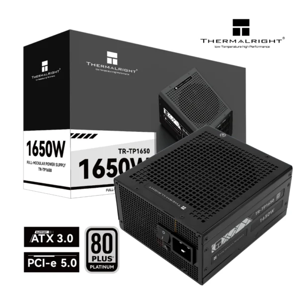 Thermalright TP-1650 1650W 80+ Platinum Fully Modular Power Supply, ATX 3.0/PCIe 5.0 Supported