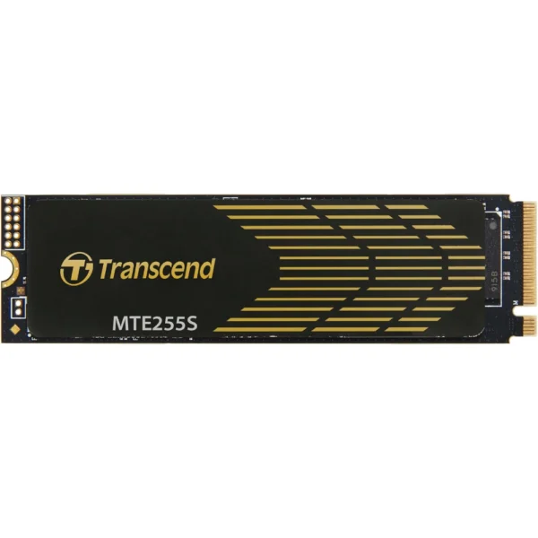 Transcend MTE255S 1TB M.2 NVMe SSD, 3D NAND, PCIe Gen4 x4, 7,400/6,500 MB/s Read/Write, For PS5, Desktops, and Laptops
