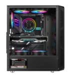 Astro AGC-H19A Mesh ATX Mid-Tower Gaming Case, 4x Pre-installed ARGB Fans - Image 2