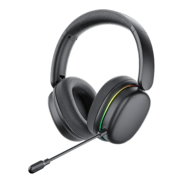 AULA G7 Pro Wireless Gaming Headset, Dual BT 5.3 & 2.4GHz, 7.1 Surround Sound, 80+ Hour Battery, RGB, Noise-Canceling Mic for PS5/PS4/Switch/PC - Phantom Black