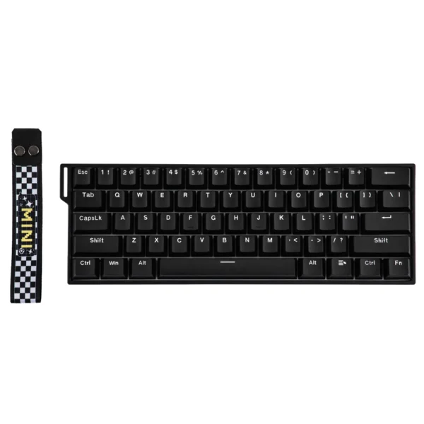 AULA MINI60 HE Wireless Hall Effect Gaming Keyboard – Black – Stormrise Magnetic Switch (No Backlight)