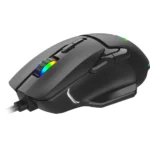 AULA F815 RGB Backlit Ergonomic Wired Gaming Mouse, Adjustable 12800 DPI with Multi-Button Design - Black - Image 3
