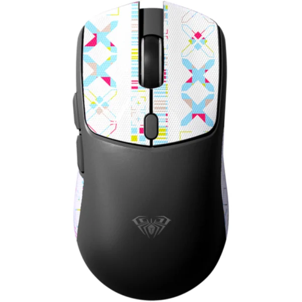 AULA SC580X Tri-Mode Wireless Gaming Mouse, PAW3311 Sensor, Adjustable 10000 DPI, Supports Bluetooth 5.0, 2.4GHz, USB-C Wired - Black