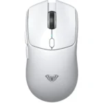 AULA SC580X Tri-Mode Wireless Gaming Mouse, PAW3311 Sensor, Adjustable 10000 DPI, Supports Bluetooth 5.0, 2.4GHz, USB-C Wired - White - Image 2