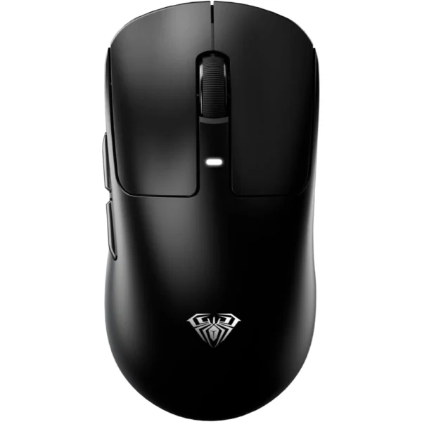 AULA SC680 Tri-Mode Wireless Gaming Mouse, PAW3395 Sensor, Adjustable 26000 DPI, Supports Bluetooth 5.0, 2.4GHz, USB-C Wired - Black