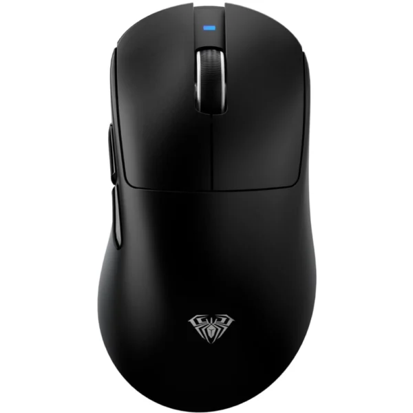 AULA SC900 Pro Tri-Mode Wireless Gaming Mouse, PAW3395 Sensor, Adjustable 26000 DPI, Dual 8000Hz Polling Rate, Bluetooth 5.0, 2.4GHz Wireless & USB-C Wired, 62g Ultra-Lightweight Design - Black