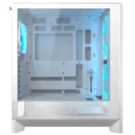 COUGAR AIRFACE 180 ARGB ATX Mid Tower PC Case, White - 3x Pre-installed Fans - Image 2