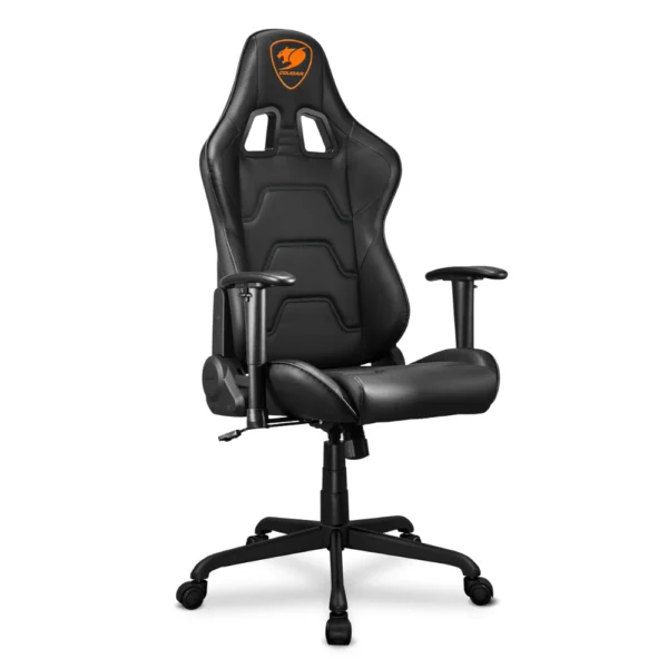 COUGAR Armor Elite Ergonomic Gaming Chair, 160° Recline, 2D Armrests and Lumbar Support - Black
