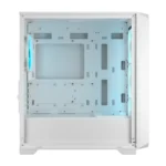 COUGAR MX600 Mini V2 Pro Micro-ATX Mini Tower Gaming Case, White - 4x Pre-installed ARGB Fans - Image 2