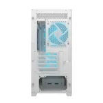 COUGAR MX600 Mini V2 Pro Micro-ATX Mini Tower Gaming Case, White - 4x Pre-installed ARGB Fans - Image 4