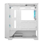 COUGAR MX600 Mini V2 Pro Micro-ATX Mini Tower Gaming Case, White - 4x Pre-installed ARGB Fans - Image 5