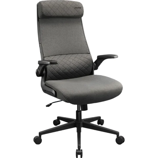 COUGAR STRYDER Gaming/Office Ergonomic Chair, Imitation Linen, Adjustable Armrests/Headrest, Class 4 Gas Lift Cylinder - Gray