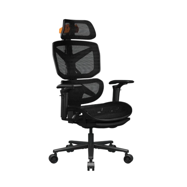 COUGAR Terminator Air Ergonomic Mesh Gaming Chair, Dynamic Adaptive Support and Retractable Footrest