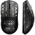 EWEADN X23 Pro Lightweight Tri-Mode Wireless Gaming Mouse, PAW3311 Sensor, 800mAh Battery, 1000Hz Polling Rate, 56g, Huano 100M Switches - Black