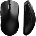 EWEADN X23 Pro Lightweight Tri-Mode Wireless Gaming Mouse, PAW3311 Sensor, 800mAh Battery, 1000Hz Polling Rate, 56g, Huano 100M Switches - Black - Image 2