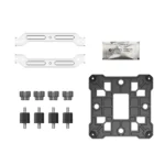 ID-COOLING SE-214-XT DF ARGB CPU Air Cooler, 180W TDP, 4 Direct Touch Heatpipes, Dual 120mm PWM ARGB Fans, Intel LGA1851/1700, AMD AM5/AM4 - Black - Image 4