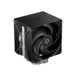 ID-COOLING SE-214-XT V2 Plus Dual Fan CPU Air Cooler, 220W TDP, 4 Direct Touch Heatpipes, Dual 120mm PWM Fans, Intel LGA1851/1700, AMD AM5/AM4 - Black