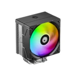 ID-COOLING SE-903-XT V2 ARGB CPU Air Cooler, 150W TDP, 3 Direct Touch Heatpipes, 100mm PWM ARGB Fan, Intel LGA1851/1700, AMD AM5/AM4 - Black