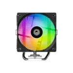 ID-COOLING SE-903-XT V2 ARGB CPU Air Cooler, 150W TDP, 3 Direct Touch Heatpipes, 100mm PWM ARGB Fan, Intel LGA1851/1700, AMD AM5/AM4 - Black - Image 2