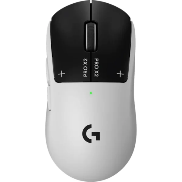 Logitech G PRO X2 SUPERSTRIKE Wireless Gaming Mouse, HITS Magnetic Analog Switches, HERO 2 44000 DPI Sensor, LIGHTSPEED Wireless, 8K Polling, USB-C Rechargeable, PC/Mac - Lunar Eclipse
