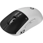 Logitech G PRO X2 SUPERSTRIKE Wireless Gaming Mouse, HITS Magnetic Analog Switches, HERO 2 44000 DPI Sensor, LIGHTSPEED Wireless, 8K Polling, USB-C Rechargeable, PC/Mac - Lunar Eclipse - Image 2