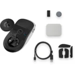 Logitech G PRO X2 SUPERSTRIKE Wireless Gaming Mouse, HITS Magnetic Analog Switches, HERO 2 44000 DPI Sensor, LIGHTSPEED Wireless, 8K Polling, USB-C Rechargeable, PC/Mac - Lunar Eclipse - Image 4