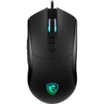 MSI Forge GM320 RGB Wired Gaming Mouse, 12800 DPI, 20M+ Clicks Micro Switch, Optical Sensor, Ergonomic Ambidextrous Hand Design