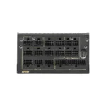MSI MEG Ai1600T PCIE 5 Gaming Power Supply, Fully Modular Gaming 1600W Power Supply, 80+ Titanium, Dual 12V-2x6 Cables, Server-Grade Capacitor, ATX 3.1 & PCIe 5.1 Ready, Low-Noise, Braided - Image 4